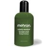 Mehron Makeup Liquid Makeup | Face Paint and Body Paint Perfect for Halloween, Cosplay I Air Brush Compatible Body Paint 4.5 oz (133 ml) (GREEN)