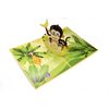 Little Monkey Pop Up Card for Kids Animal Lovers, 3D Birthday Cards