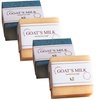 AniO Goat Milk Soap, Honey, Grape Seed Oil, Olive Oil & Vitamin E, 4-Pack Moisturizing Bar for Dry, Itchy Skin - Gentle, Hydrating Skincare for Sensitive Skin-Handmade with Natural Ingredients.