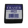Flipside 30009 Student Felt Eraser Set for Use with Chalk and Dry Erase, 2" x 2" Size, Dark Gray (Pack of 12)