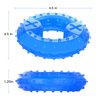 NWK Pet Teether Cooling Chew Toy for Dogs Teething Toy for Puppies, Fit with Treats for More Fun (Chewing Ring)