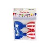 Puerto Rico Hair Accessories for Girls 3.5 Inch Flag Hair Bow For Toddlers Bows For Little Girls With Clips 2 Pack For School Dance Event