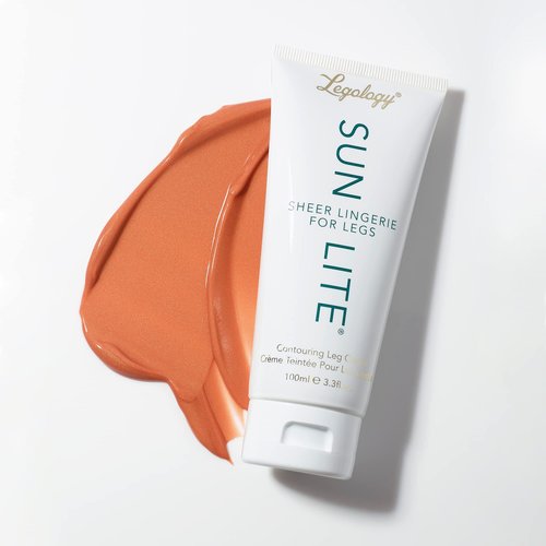 Legology Sun-Lite Sheer Lingerie Tinted Leg Cream, 3.3 fl oz