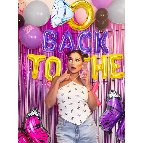 JeVenis Bach to the Y2K Balloons Y2K Bach Party Decoration Bachelorette Party 2000s Party Decorations Bridal Shower Decoration