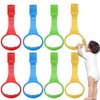 FOORAINDA Baby Pull Up Ring 8 Pack Babies Stand Up Learn to Walk Assistant Handle for Baby Playpen and Crib