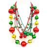 GZYSSL 7 Pcs Christmas Party Beads Necklaces Party Supplies Jingle Bell Jumbo Ball Beads Necklaces For Christmas Tree Party Decorations