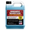 Maplefield - Windshield Washer Fluid Concentrate - All-Season, Streak-Free Car Window Cleaner - 8 fl oz, Makes 40 Gallons - Easy Capful Measurement
