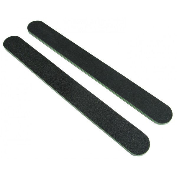 Standard Black 120/240 (Green Ctr) Washable Nail File 50 Pack