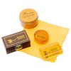 Fansjoy Violin Rosin 2 Pack, Natural Rosin with Case, Light Low Dust Rosin for Violin Viola and Cello Bows