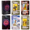 Tarot Cards with Meanings on Them, Tarot Cards for Beginner, Learning Tarot Cards Set, Tarot Deck Fortune Telling Game, Keywords, Chakra, Planet, Zodiac, Element, Yes or No, Affirmations