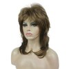 Aimole Shaggy Layered Wig Shoulder Length Women's Wig with Hair Bangs Premium Synthetic Hair Wig for Women (12TT26)