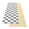BlackWidow Skateboard Grip Tape 9" x 33" Longboard Cruiser Grip Tape, and Scooter Griptape, Non Slip Skate Board Grip Tape Ease to Apply - Checker