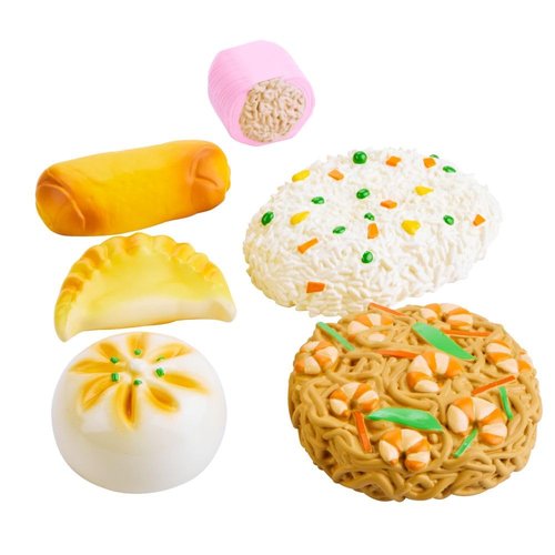 Excellerations Multicultural Play Food Set - Chinese 7 Piece Set