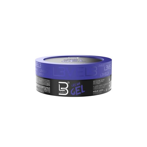 L3 Level 3 Cream Gel - Provides Volume and Medium Hold - With Vitamins to Nourish and Protect Hai...
