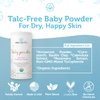 USDA Organic Baby Powder Talc-Free Dusting Powder - Soothing Organic Arrowroot, Calendula and Cornstarch Baby Powder for Newborn, Babies and Toddlers - Made in USA - 3oz/85g