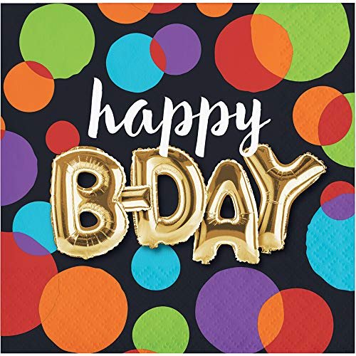 Creative Converting Vibrant Colored Napkins, One Size, Multicolor