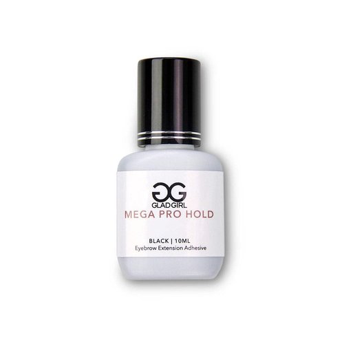 Eyelash Extension Glue by GladGirl | Volumizing Collection Mega Pro Hold | for Volume Lash Extensions | Up to 5 Weeks Retention | Black | Bottle Size 10ml + Remover + Primer (Save 7%) 10ml
