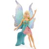 Fairy in Flight on Winged Lion schleich BAYALA with Moveable Parts, Detachable Toy Fairy Figurine Riding Magical Pink Lion, for Children Ages 5+