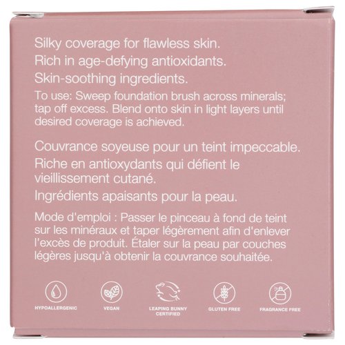 Mineral Fusion Pressed Powder Foundation, Warm 4, 0.32 Ounce