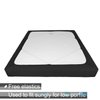 Box Spring Cover Queen Size - Jersey Knit & Stretchy Wrap Around 4 Sides Bed Skirt for Hotel & Home - Queen/ Queen XL, Black