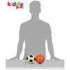 Kiddie Play Set of 4 Balls for Toddlers 4" Soft Soccer Ball for Kids