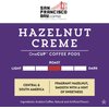 San Francisco Bay Compostable Coffee Pods - Hazelnut Crème (36 Ct) K Cup Compatible including Keurig 2.0, Flavored, Medium Roast