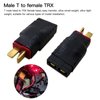 Gxcdizx 3 Pcs For Male T-plug Deans to Female TRX Battery Adapter Lipo Connector