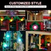 DALDED LED Lighting Kit for Lego Holiday Main Street, LED Light Compatible with Lego 10308 Building Block Models (Remote Control Version)