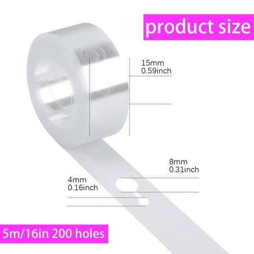 Balloon Decorating Strip,10 Balloon Arch Strip Kit for Party Wedding Birthday Decorations Balloon Tape