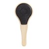 Michel Mercier Women's Wood Crafted Detangling Hair Brush for Thick Hair, Black