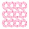 Jaciya 12 Packs Pink Hair Scrunchies Satin Scrunchy Elastic Band Hair Bobbles Scrunchies Hair Ties Ponytail Holder Hair Accessories for Women Girls