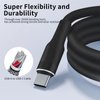 6A USB C Cable, Upgraded Fast USB Type C Charging Cable for Android/Phone/Pad/Laptop, 1 Meter Type C Charger USB Cable Compatible with Phone 15/16/Pro/Plus/Max