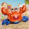 Beby Buty Crawling Crab Baby Toy, Infant Tummy Time Walking Dancing Moving Crab Toys for Babies Girl Boys, Crawling Crab Baby Toy Toddler Birthday Gifts
