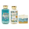 Bath & Body Works Rainbow Waves Duo Gift Set - Shower Gel and Body Lotion - with a Sea Breeze Bar Soap - Full Size