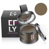 Root Touch Up Gray Hair Shadow Powder for Thinning Hairline and Eyebrows, Beard Line (Dark Brown)