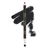 Radiant Professional Black Waterproof Eyeliner Pencil - Eyeliner Waterproof Smudge Proof for Woman - Long Lasting Under Eye Pencil for Smoky Eye - Soft Waterline Eyeliner with Smudger Tool - Black(01)