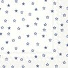 IHR Ideal Home Range Cocktail Napkins Disposable 3-Ply Paper Party Napkin Pack, 5" x 5", Little Stars White Blue, 20-Count