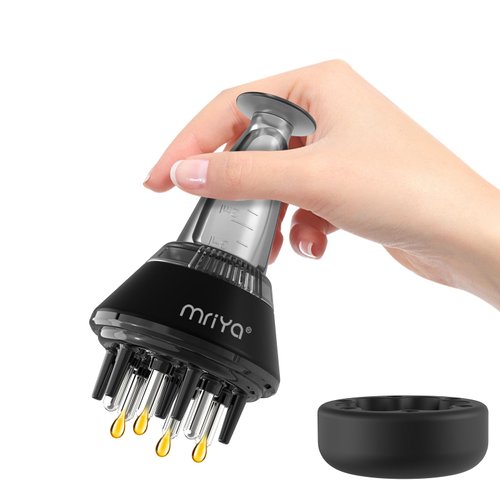 Scalp applicator, hair oil applicator comb massager for hair care to promote hair growth