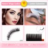 SQYlashes False Eyelashes Natural Wispy Cat Eye Lashes Short- Mixed 2 Styles, 14 Pairs, MG05
