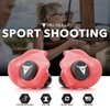 Decibullz - Custom Molded Earplugs, 31dB Highest NRR, Comfortable Hearing Protection for Shooting, Travel, Swimming, Work and Concerts (Red)