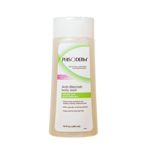 pHisoderm Anti Blemish Body Wash 10oz. Pack of 3