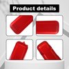 1 Pair Rear Left Driver and Right Passenger Side Door Red Reflector Panel Compatible with Chevrolet GMC Replaces # 15183155,15183156