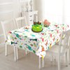 Domgoge Dinosaur Plastic Table Cloth for Parties Disposable Dino Happy Birthday Tablecloth Waterproof Table Cover 54 x 108Inch Birthday Party Decoration Supply for Kids Boys Girls, 1Pc