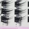 DIY 120Pcs Cluster Lashes C Curl Natural Look Mixed Size False Eyelashes Volume Eyelash Extension Dramatic Eyelash Makeup Tools (10/12/14/16mm)