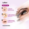 Laflare 100% Real Mink Lashes, 3D NY Mink Eyelashes, Hand-Rowing Natural Long Wispy False Lashes for Luxury Makeup, Natural, Light,Trendy, Reusable (NY42, VALUE PACK)