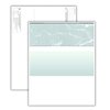 Blank Check Paper, Computer Checks Compatible with QuickBooks and Any Laser Printer, Secure Check on top Voucher on Bottom (50 Blank Checks, Green Marble)