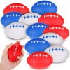 Zhanmai 12 Pack Mini Foam Football Sports Stress Ball Bulk for Kids 3.5 x 2.3 Inches Party Favor Supplies Decorations Small Soft Football Stress Relief Toy for School Carnival Reward