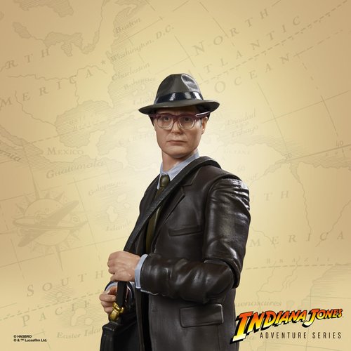 Indiana Jones and The Dial of Destiny Adventure Series Doctor Jürgen Voller Action Figure, 6-inch Action Figures for Kids Ages 4 and Up, Medium