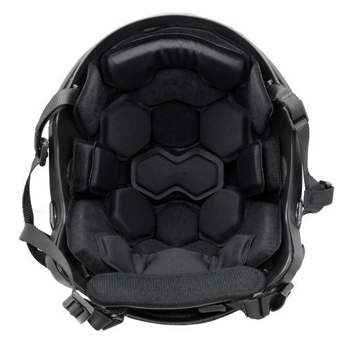 Yzpacc Tactical Helmet Pads, Universal Replacement EX Helmet Internal Memory Foam Padding Protective Mat for ACH MICH Team Wendy FMA EXF Motorcycle Helmet, 4th Generation (4th-Balck)