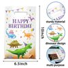 Kopokita 30PCS Watercolor Dinosaur Birthday Goodie Bags Party Favor Bags Goody Bags Treat Bags for Kids Boys Birthday